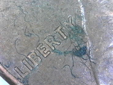 1978-D-Penny---Bad-Planchet,-Dirty-Die?-Looks-Like-Lint..